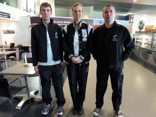 Matthew, Kate & Gennadiy leaving for WUG