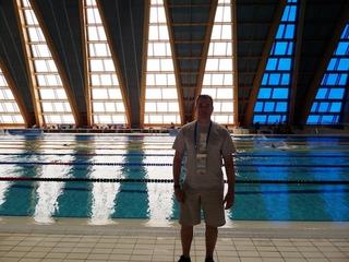 Gennadiy in Warm up pool